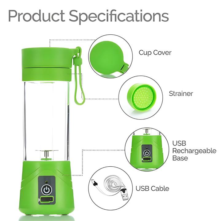 Portable Juicer Blender USB Rechargeable